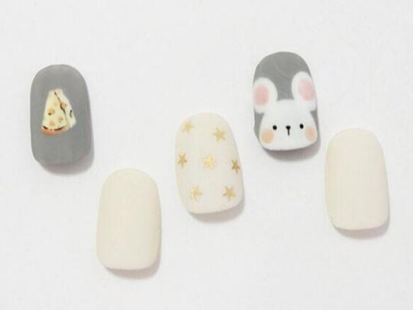 新年美甲 | 可可愛(ài)愛(ài)的鼠年美甲，也太可愛(ài)了